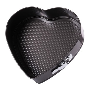 Heart-Shaped Cake Molds 18cm 20cm 22cm 24cm 26cm 28cm With Snap Fasteners Removable Bottom For Commercial Home Use - Product Image 3