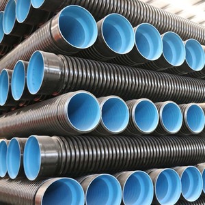 Tubería de Drenaje de HDPE Corrugado de Doble Pared, Negra, de 6 Metros, Resistente a la Corrosión, Ligera, Venta al Por Mayor de Inventario de Fábrica, 50 Unidades - Product Image 4