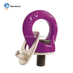 Prix d'usine Hidea Point de levage à vis à œil robuste en acier super allié G80, nouveau type, avec anneau pivotant et clé - Product Image 5