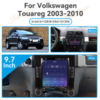 AutoStereo 5G LTE Android10 pour Volkswagen TOUAREG 2003-2010 VW T5 Tesla Radio Android 10 128GB voiture GPS Navigation Auto HeadUnit