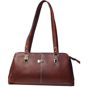 Sac à main en cuir classique pour femmes, fabriqué en cuir véritable à 100 %, avec une forme élégante et un système de fermeture sécurisé - Product Image 6