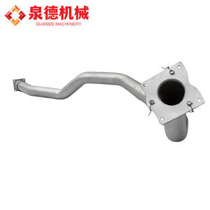 Pièces de camion malaxeur et pompe Isuzu, modèle 530i, tuyau d'échappement arrière à quatre trous, compatible avec les camions à quatre essieux 51Y - Product Image 4