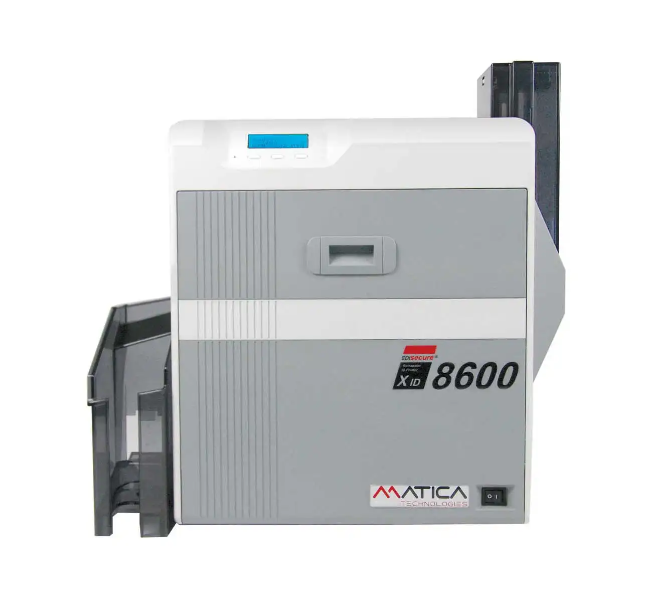 Impressora de cartão de acesso padrão diverso xid8600, impressora matica xid8600 de retransferência