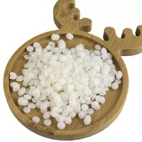 Flocons de cire de soja blanche de qualité supérieure - 100% huile de soja, matériau brut pour la fabrication de bougies à combustion propre, disponible en sacs de 1 kg, 2 kg, 5 kg