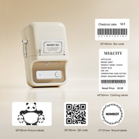 NiiMbot B21 Imprimante d'étiquettes portable facile à utiliser Note Thermal Smart Photo Printer