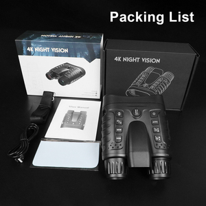 Binoculares de Visión Nocturna, Gafas y Telémetros Ópticos de <span class=keywords><strong>Caza</strong></span> con IR, 4K, Láser y LRF para Exteriores - Product Image 6