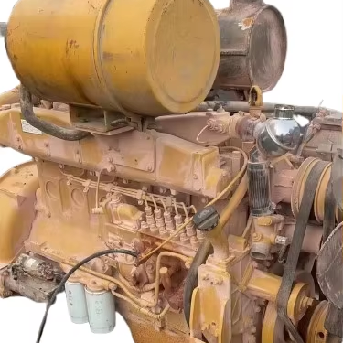 Cheap Price Original Used 6-Cylinder Diesel Engine WD615 Model Steel Material for Weichai Engineering Machinery Sale