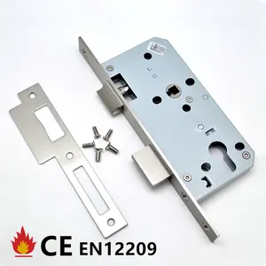 CE logo Mechanical Mortise Lock 5572Z EN 12209 Euro Profile Sash Lock UK with High Quality and Good Price