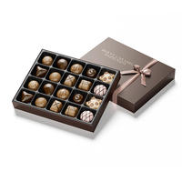 Boîte à chocolat personnalisée de qualité supérieure, boîte à chocolat de luxe pour comptoir, support intérieur en plastique EVA, emballage de bonbons, boîte cadeau pour chocolat