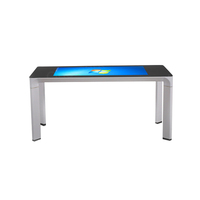 Kiosque de 43 pouces pour tablette à écran tactile Table de jeu Android à écran tactile Table de jeu numérique interactive pour l'école des enfants