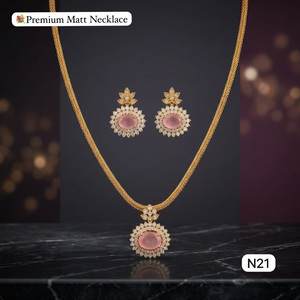 High Quality Fancy Collection Latest Designed Ethnic gold Plated Geometric Pearl Necklace Earring Ring <b>Set</b> Women's Jewelry - Product Image 3