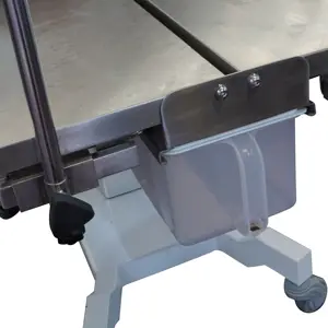 V-top Stable Electric Safe Stainless Steel Vet Operation Table Factory Supply Quality Assurance Veterinary Surgery Table