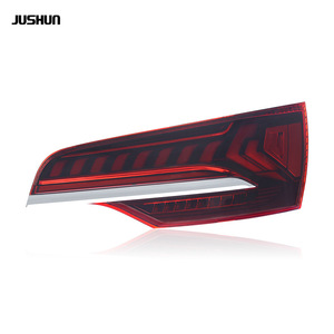 Feux arrière LED Jushun Audi Q7 2006-2015, clignotants séquentiels DRL, version rouge 12V - Product Image 3