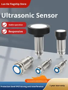 उच्च परिशुद्धता आयातित ई-प्रमाणित चिप छोटी वस्तुओं का पता लगा सकती है अल्ट्रासोनिक रेंज सेंसर स्विच 1 - 6 मीटर - Product Image 4