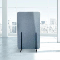 Cloison de bureau acoustique d'occasion à prix abordable, connecteurs de cloisons murales pour bureau, utilisation en salon, 100 % polyester