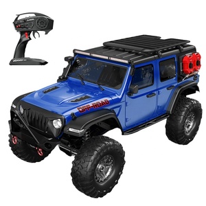 HB Toys R1011 R1013 Camioneta Monstruo RC Todoterreno Wilderness <span class=keywords><strong>RUBICON</strong></span> a Escala 1:10, 18 km/h, con Ruedas Grandes, 4WD, Control Remoto 2.4G, 4 Canales, Luces LED - Product Image 6