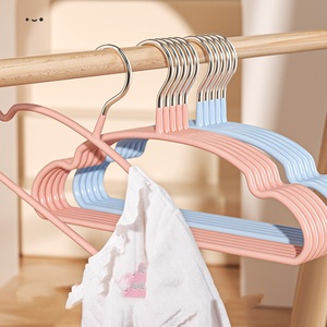 <span class=keywords><strong>Cintres</strong></span> en plastique épais, <span class=keywords><strong>cintres</strong></span> antidérapants spécifiques pour bébés, sans odeur, supports pour vêtements d'enfants, <span class=keywords><strong>lot</strong></span> de dix - Product Image 2
