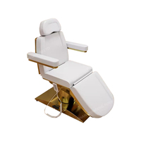 Qunpeng meubles de Salon de beauté lit Table de Massage spa pour le visage lit à cils incurvé lit de Spa cosmétique rotatif Design moderne