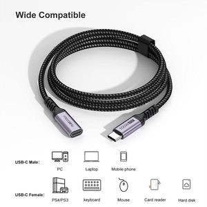 Câble d'extension USB C <span class=keywords><strong>Ugreen</strong></span>, rallonge de type C, USB-C Thunderbolt 3 10 Go Gen <span class=keywords><strong>2</strong></span> pour Xiaomi Nintendo Switch CA60 - Product Image 6