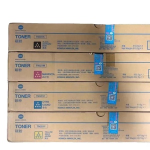 Cartouches de toner d'origine Bizhub C224 C284 C364 C7828 TN321 Konica Minolta CMYK A33K190 A33K290 A33K390 A33K490 Full Japan - Product Image 1