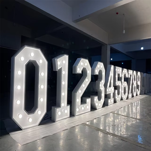 RGB Led lettere luci numeri tendone lettere luminose cartelli <span class=keywords><strong>di</strong></span> nozze Led lettere anteriori lettere - Product Image 2