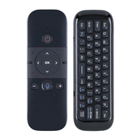 M8 télécommande vocale Air Mouse 2.4G Mini clavier sans fil IR apprentissage Gyro détection batterie au Lithium pour Android Tv Box