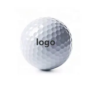 Wholesale 2 3 4 Layer Golf Tournament Ball High Quality Surlyn Urethane Golf Balls Custom Logo With Nice Custom Packaging