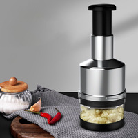 Handmatige Veiligheid Efficiënt Fruit Groente Voedsel Chopper Multifunctionele Handpers Uiensnijder Noten Knoflook Vleesmolen Keuken Gereedschap
