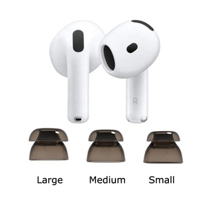Embouts d'oreille à adsorption pour <span class=keywords><strong>Airpods</strong></span> <span class=keywords><strong>3</strong></span> et <span class=keywords><strong>Airpods</strong></span> 4, en TPE liquide de qualité médicale, embouts anti-bruit pour <span class=keywords><strong>Airpods</strong></span> <span class=keywords><strong>3</strong></span> et 4 - Product Image 4