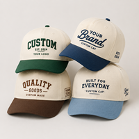 Gorras de Béisbol Personalizadas de Fábrica con Logotipo Bordado en 3D, Gorra de Golf Snapback, Gorra Deportiva Estructurada Tipo Trucker, Gorra de Béisbol de 5 Paneles en Dos Tonos