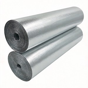 Double Sided Aluminum Foil Bubble Insulation Roll Waterproof Heat Reflective For Construction - Product Image 4