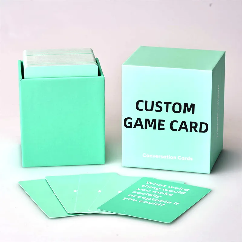 Manufacturer Printing Custom Game Cards Personalized Conversation Board Game Playing Cards for Friends and Groups