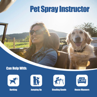 T130 Spray d'entraînement pour animaux 70g Correcteur d'entraînement Aide à l'éducation à la propreté Anti-aboiement Spray d'entraînement pour chiots et chiens