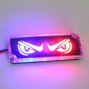 New Eye-shaped RGB Flash <span class=keywords><strong>LED</strong></span> MODULE-3 Wát 12V, 6565 không thấm nước cho Buggy/xe máy/xe tải đèn trang trí nội thất - Product Image 3