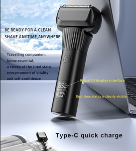 Afeitadora Inalámbrica Personalizada para Hombre FANKE FK-705, Cinco Cuchillas, Resistente al Agua IPX6, Recargable por USB Tipo-C, Batería de 1400 mAh, Portátil - Product Image 4