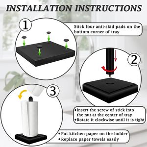 I portasciugamani di carta fatti a mano in legno facilitano l'assemblaggio dei distributori di rotoli di carta per <span class=keywords><strong>asciugamani</strong></span> da cucina e da bagno - Product Image 3