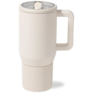 Productos de Tendencia 2025, Taza de Café Aislada Verde Oscuro, 30 oz/40 oz, Vaso de Acero Inoxidable con Asa Superior, Antiderrames - Product Image 1