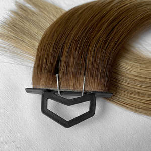 Extension Capelli Veri Russi con Tape Biadesivo Invisibile in PU Skin Weft Stile Europeo - Product Image 5