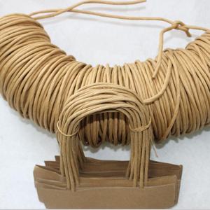 Feiyang-cordón de <span class=keywords><strong>papel</strong></span> trenzado respetuoso con el medio ambiente, cuerda de <span class=keywords><strong>papel</strong></span> para hacer asa de bolsa - Product Image 1