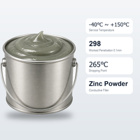Graisse conductrice électrique 1KG, pâte de savon complexe enrichie en zinc pour joints boulonnés en cuivre et aluminium, OEM ODM