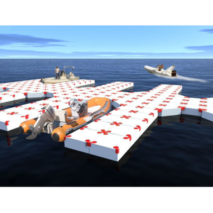 <strong>Modular</strong> <strong>Dock</strong> System Pontoon Floats <strong>Floating</strong> Island <strong>Platform</strong> Walking Bridge for Marine <strong>Dock</strong> - Product Image 1