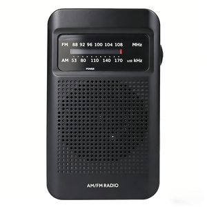 Retro Tarzı Taşınabilir AM FM Radyo Günlük Kullanım için Teleskopik Antenli Mini El Tipi Radyo - Product Image 2