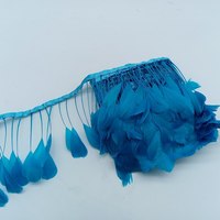 Plumes d'oie naturelles de haute qualité de 15-20 cm (6-8 pouces) avec pointes à franges pour déguisement et performance