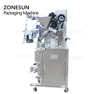 ZONESUN ZS-F100 4 Side Seal Powder Plastic Bag Sachet Filling Sealing Machine <strong>Price</strong> Automatic Packing Machine - Product Image 6