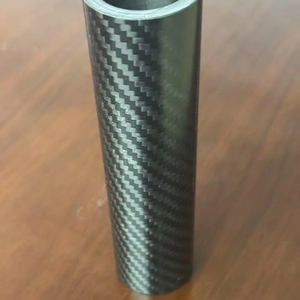 Poutre d'équipement mécanique de grande taille, légère et haute résistance, en fibre de carbone composite à armure sergé 3K, dimensions personnalisables - Product Image 4