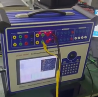 Three Phase Hardness Tester Secondary Current Injection Test Kit with Ultra-thin Industrial Keyboard and Optical Mouse