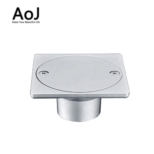 Estilo de alta resistencia, tamaño de 90x90mm, cubierta de drenaje de suelo cuadrado, escurridor de rejilla de residuos de suelo de balcón <span class=keywords><strong>decorativo</strong></span> - Product Image 1