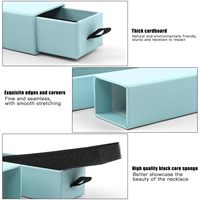 Cajón con logotipo personalizado, cierre deslizante, caja de papel, bufandas de cartón rígido, cajas de embalaje de regalo, cajas de joyería para pequeñas empresas