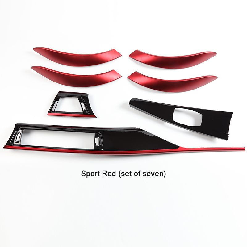 Sports Red - Interior Seven Piece Set