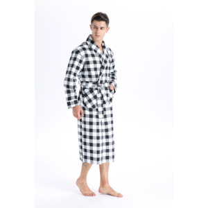 Custom Hotel Spa Bathrobe Long Nightgown Kimono Robe for <strong>Men</strong> and Women 100% Cotton Thermal <strong>Pajamas</strong> <strong>Cheap</strong> Romantic Couple Robe - Product Image 3